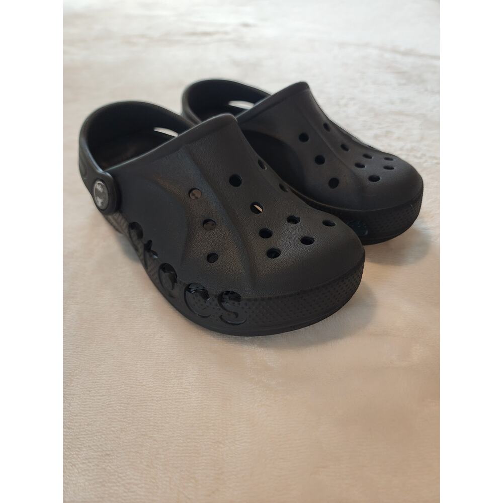 Crocs Unisex Black 'Baya' Clogs Sz 12